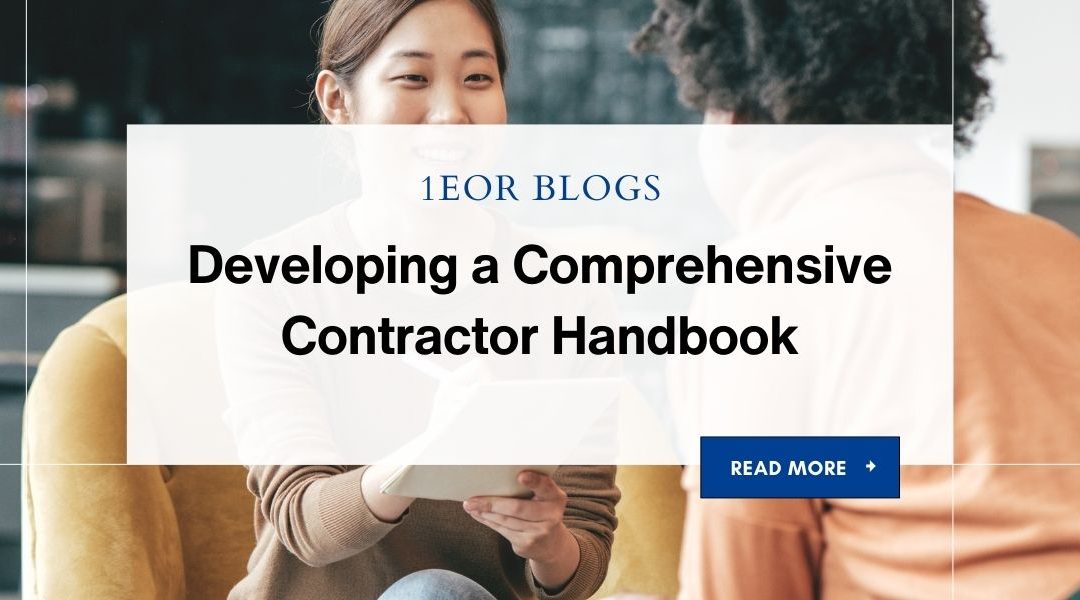 Developing a Comprehensive Contractor Handbook